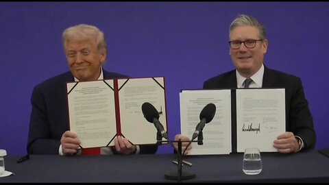 President Trump, PM Starmer Sign Huge Tech Deal