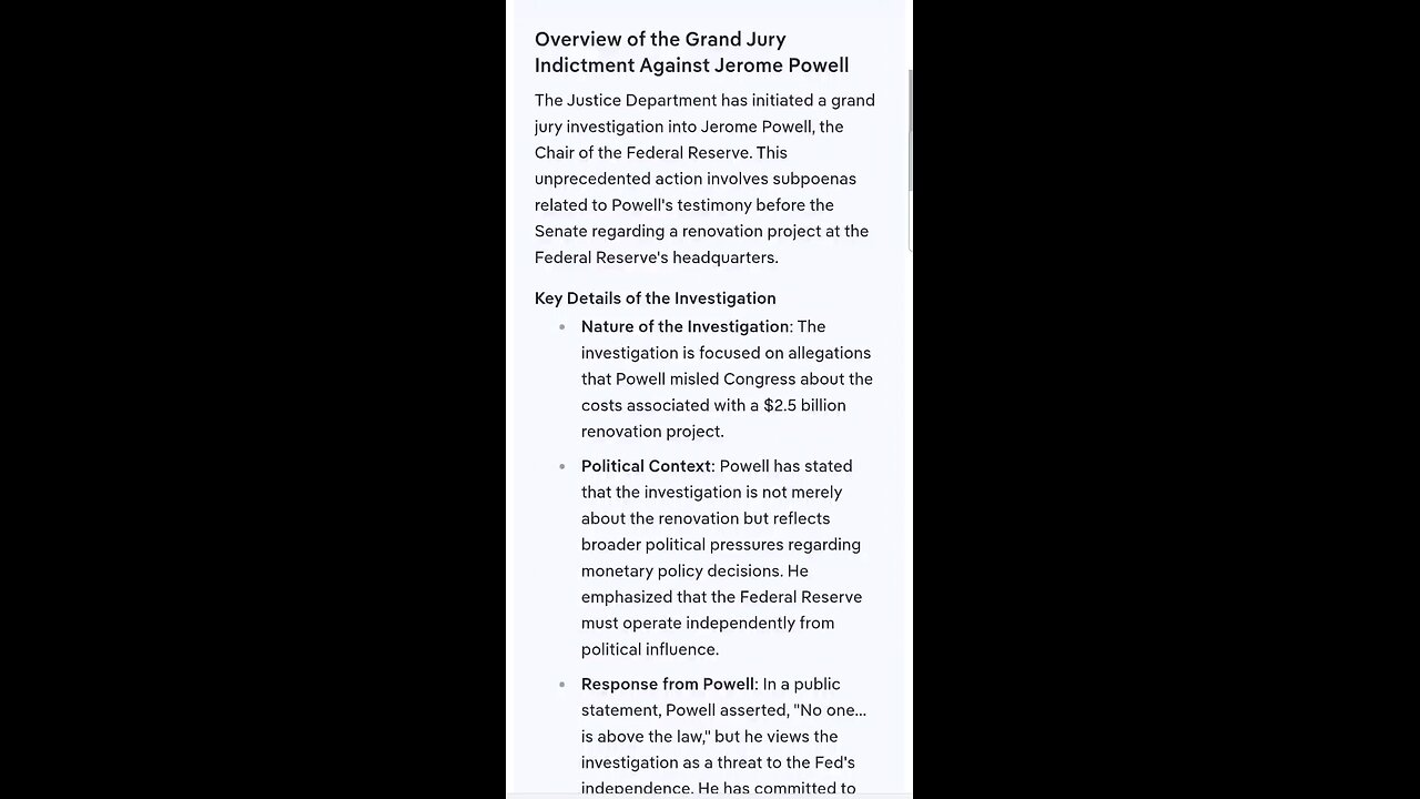 Various Topics 01/12/2026