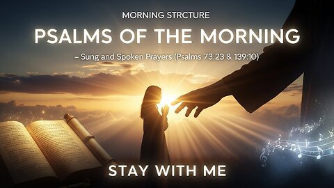 Psalms of the Morning – Sung and Spoken Prayers (Ps 73:23 & Ps 139:10) – Stay With Me