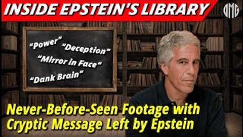 INSIDE EPSTEIN’S LIBRARY: O’Keefe Releases Footage with Cryptic Messages Left by Jeffrey Epstein