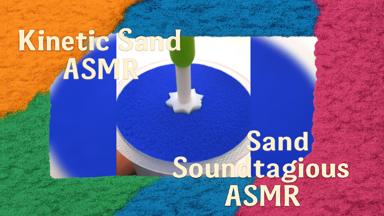 Satisfying Kinetic Sand Pokes 2 – ASMR in Seconds