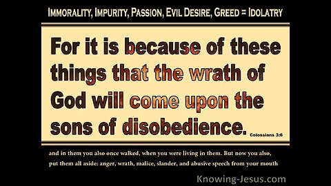 042725b My judgment of NY dung is a matter of wrath! He loves the Bible code—he left it behind