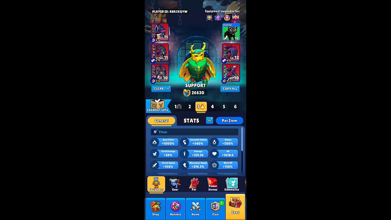 Hunt Royale-Super Stones, Mega Stones-Support Build.Some of the most important first stones to merge