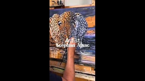 Love All Life Always #170 - Artist Stephan Alsac - Master of Animal Paintings In Amazing Detail.