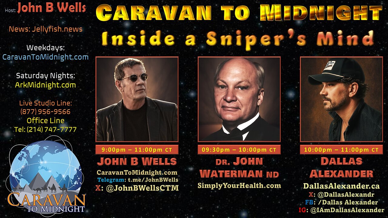 Inside a Sniper’s Mind - John B Wells LIVE