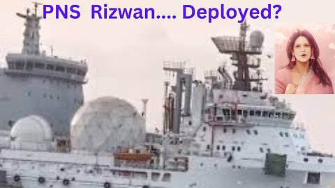 PNS Rizwan deployed at Indian Ocean.. Journalist Palki Sharma