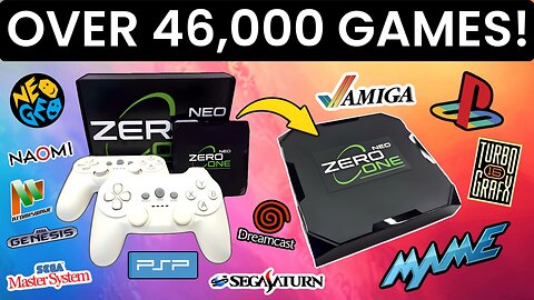 The Neo Zero One Plug & Play Game Console Has Over 46,000 Games!