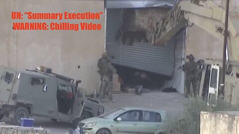 Video appears to show Israeli soldiers 'executing' two Palestinians in West Bank