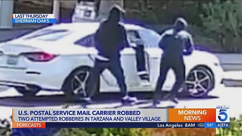 U.S. Postal Service worker robbed delivering mail in L.A. neighborhood