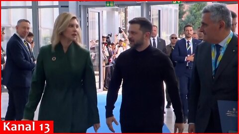 Zelenskiy and other European leaders arrive for Ukraine rebuilding conference in Rome