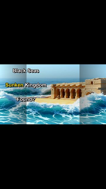 Black Sea Secrets Flood Reveals Lost Kingdom? ️ #shorts