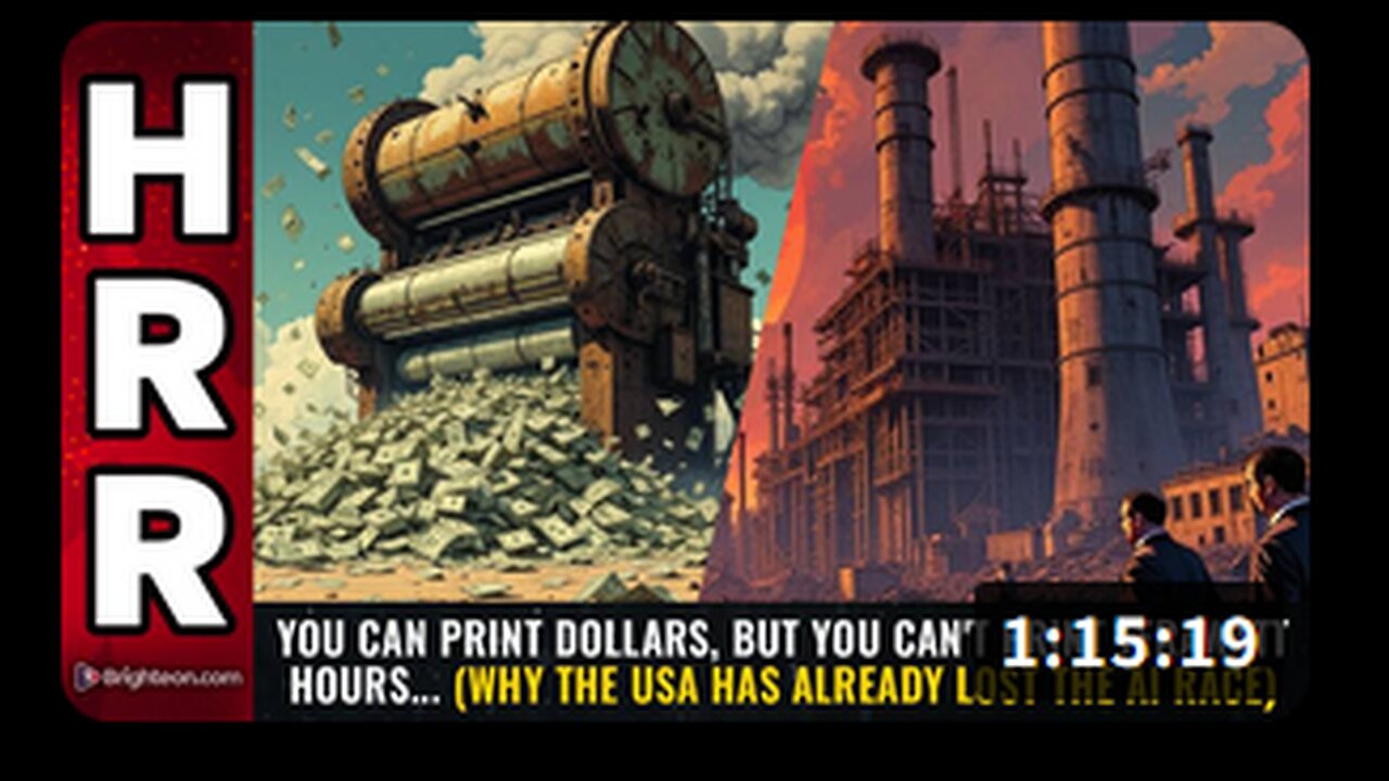 You Can Print DOLLARS, But You Can't Print TERAWATT HOURS, USA loosing race for AI