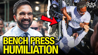 New York Mayor Hopeful HUMILIATED After Failing Basic Bench Press Test