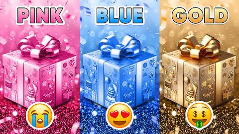 Pick your gift 🎁 ! Blue,Black or Pink 💙🖤💗