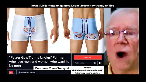 Jim Fetzer Debate Inspire Fetzer Gay/Tranny Undies For Men Who Love Men And Women Who Want To Be Men