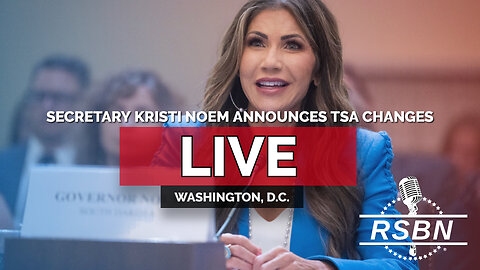 LIVE: Secretary Kristi Noem Announces TSA Changes - 7/8/25