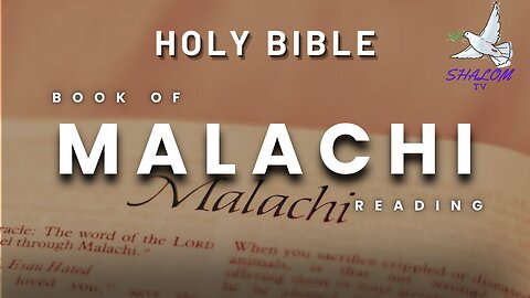 Complete Reading Of Book of MALACHI (NIV) | HOLY BIBLE