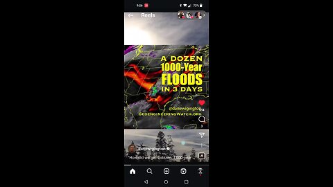 A Dozen "1000 Year Floods"