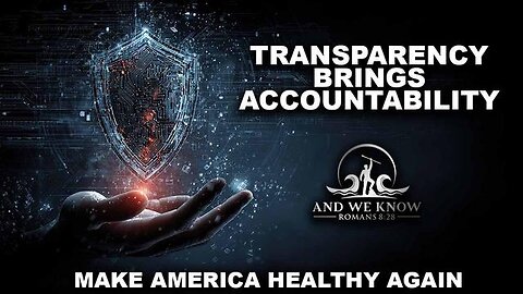 9.10.25: TRANSPARENCY brings ACCOUNTABILITY, MAHA doctors to the RESCUE, Nuremberg 2.0, Pray!