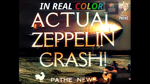 🔥 Hindenburg Disaster — Real Footage (1937) — 1080p In Real Color