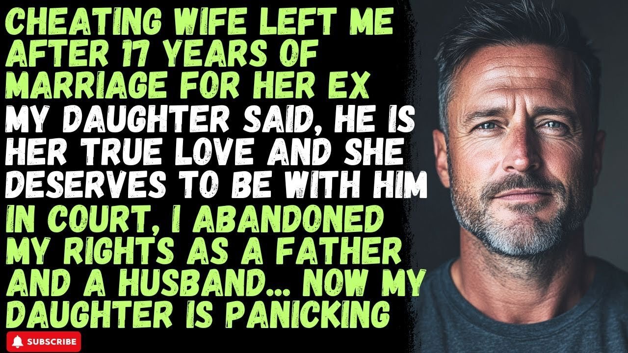 Cheating Wife left me for her ex, daughter told me he is her true love, Cheating Wife Story