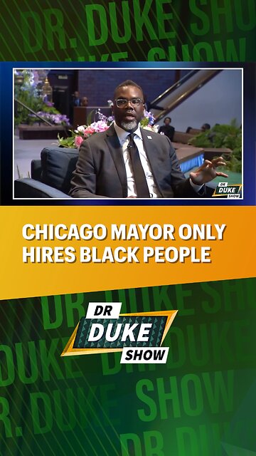 🤦🏾‍♂️Chicago Mayor Only Hires Black People