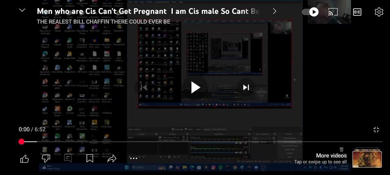 billyboy is trying to deny the pregnancy is real