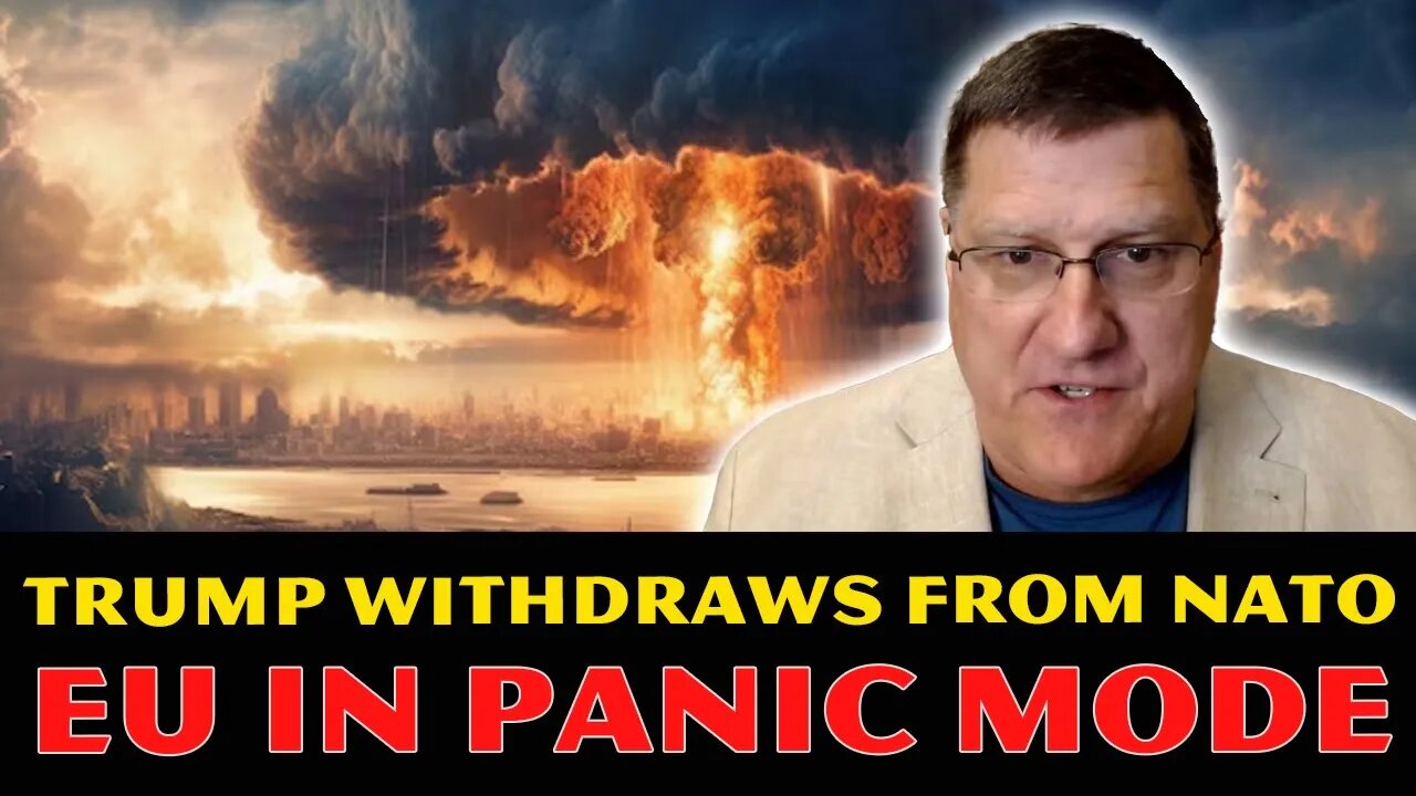 Scott Ritter: Trump WITHDRAWS From NATO, Pushes EU Into PANIC! Ukraine’s Army FALLS on All Fronts