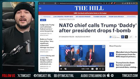 NATO Chief Calls Trump “Daddy”