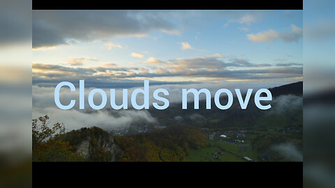 "Beautiful Clouds Moving in the Sky|Relaxing Nature Video"