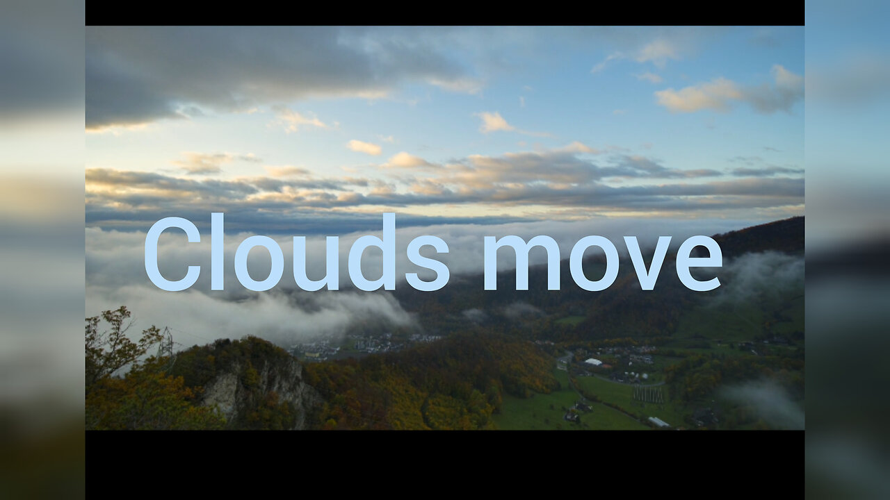"Beautiful Clouds Moving in the Sky|Relaxing Nature Video"