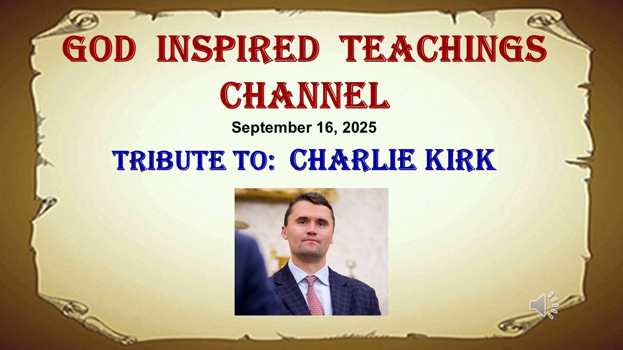 Charlie Kirk Tribute
