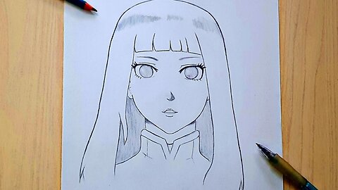 How to Draw Hinata ｜ Step by Step ｜ Naruto