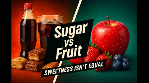 Sugar vs Fruit Sugar | Why Your Body Reacts Differently