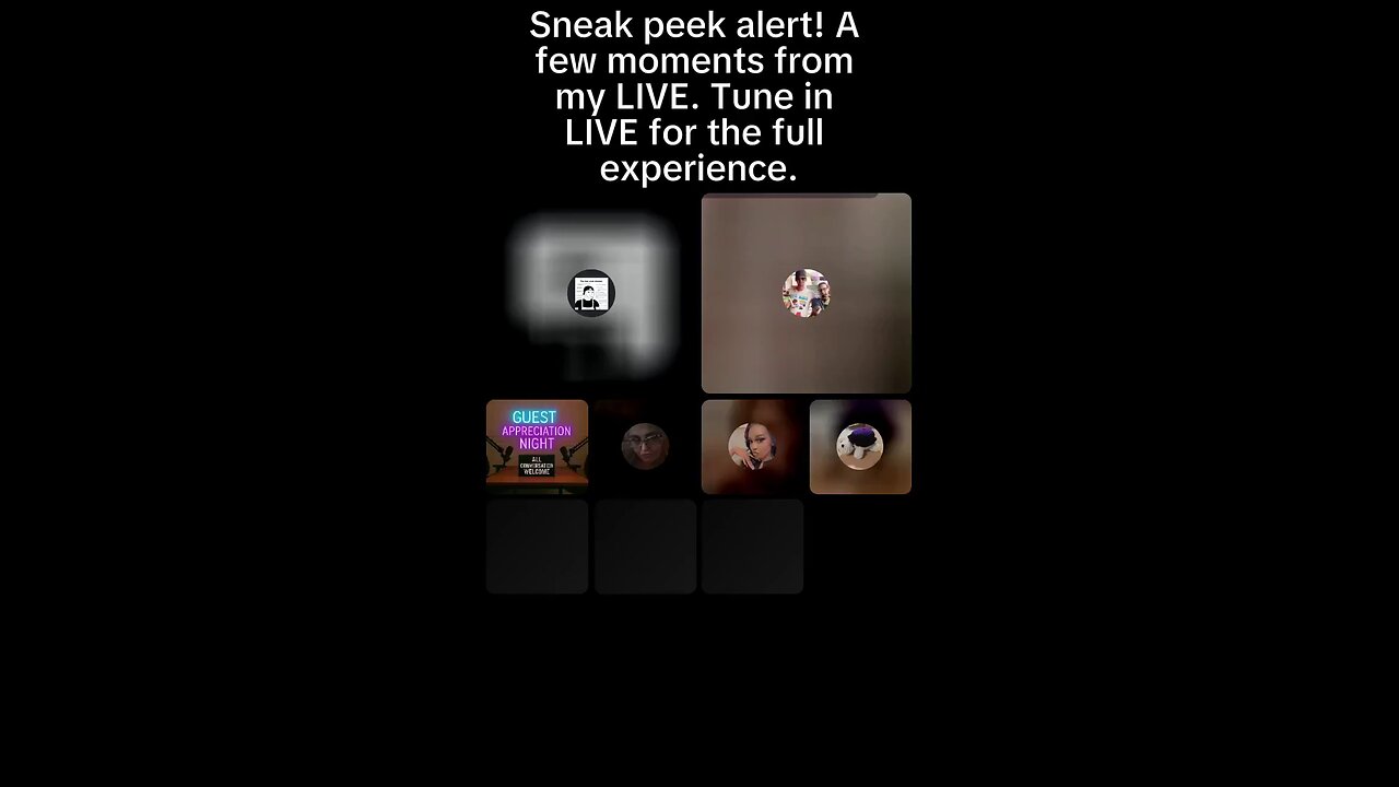 you never know what will happen