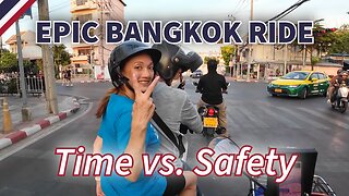 Epic Bangkok Ride: Bangkok Yai to Nana Plaza 🛵