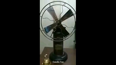 Candle Powered Fan