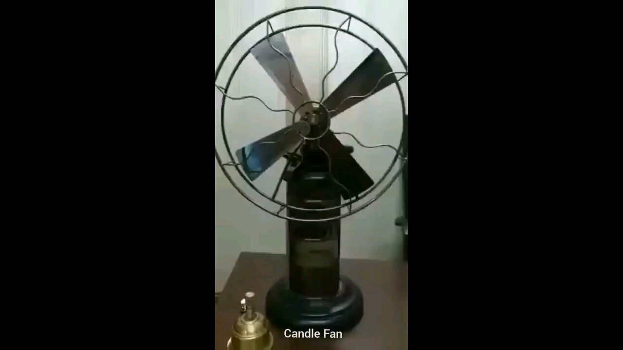 Candle Powered Fan