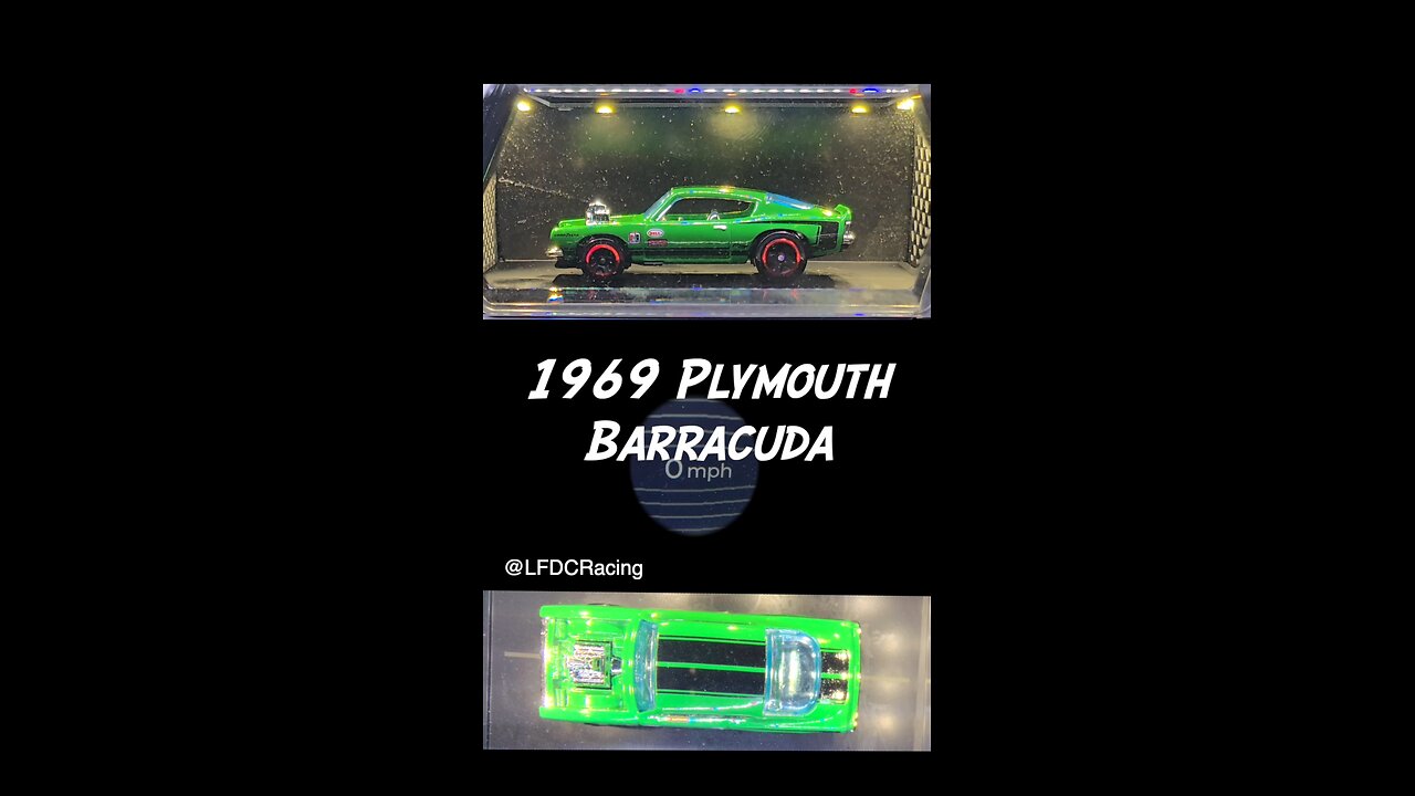 Plymouth Barracuda in the Wind Tunnel
