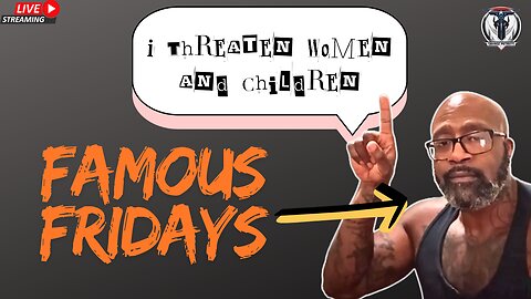 Famous Fridays - Matthew Chapell AKA EddieBrock