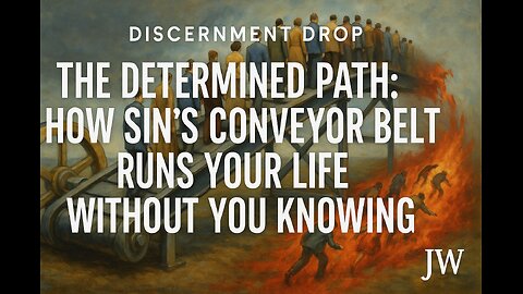 The Determined Path: How Sin’s Conveyor Belt Runs Your Life Without You Knowing