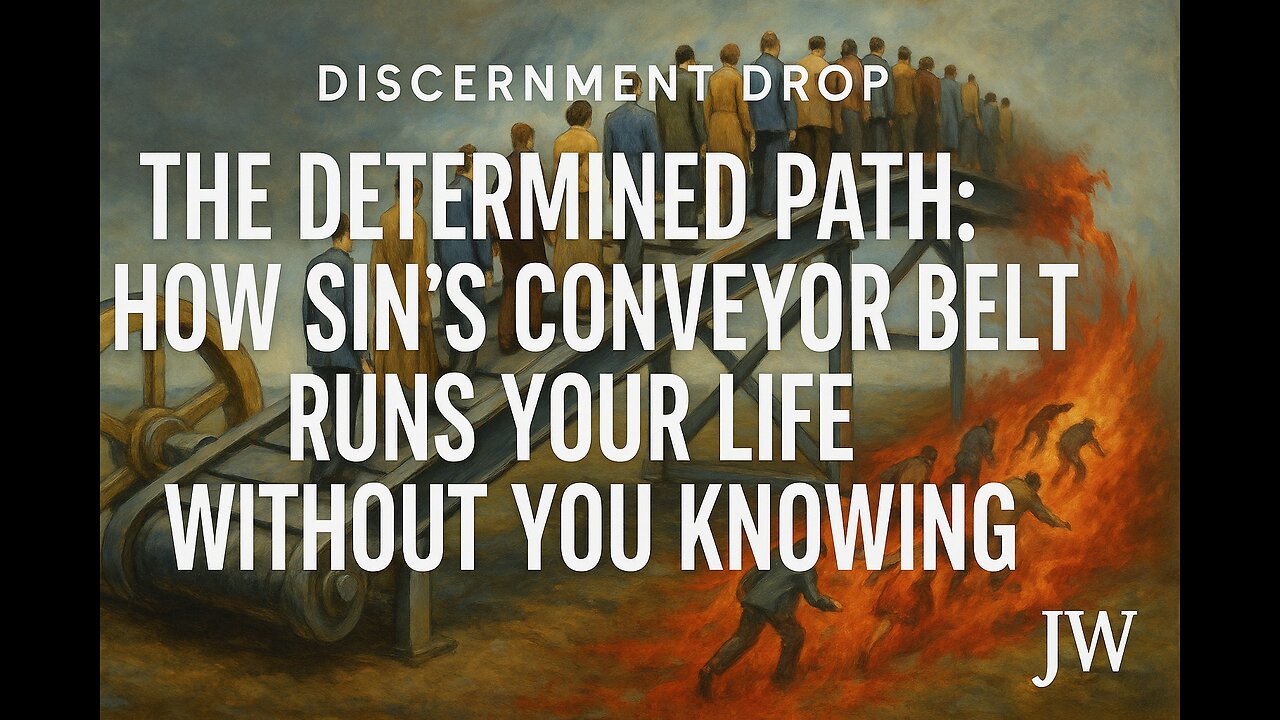 The Determined Path: How Sin’s Conveyor Belt Runs Your Life Without You Knowing