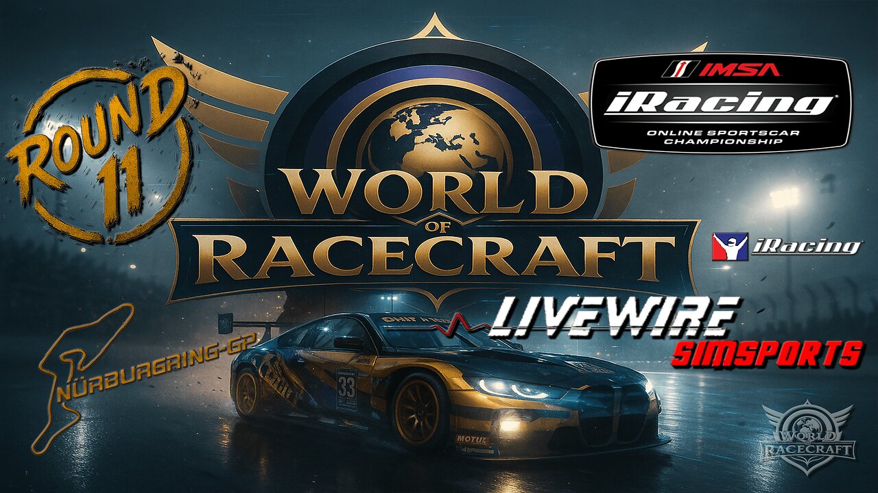 🔴LIVE - Nurburgringring gp - World of Racecraft / Livewire Simsports - iRacing