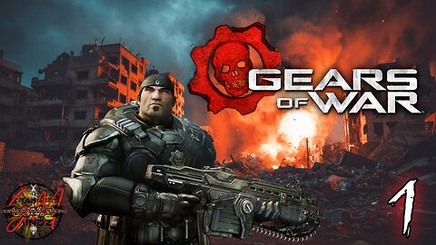GEARS OF WAR Gameplay EP 1 - Intro / At World's End (FULL GAME)