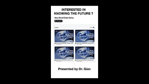New World Series by Dr. Gian Pastor of Victory Church