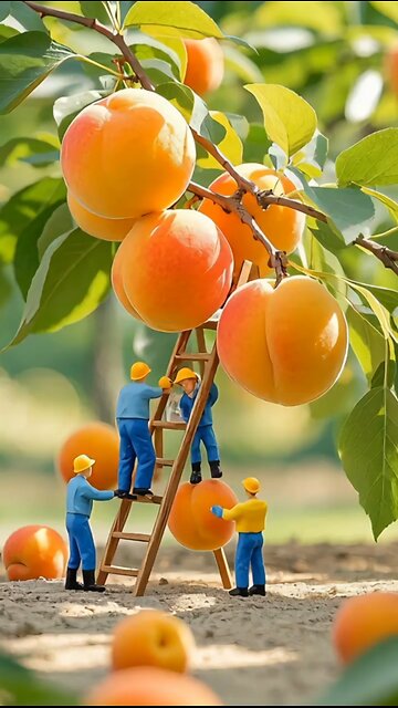 Tiny Miniature army collection orange