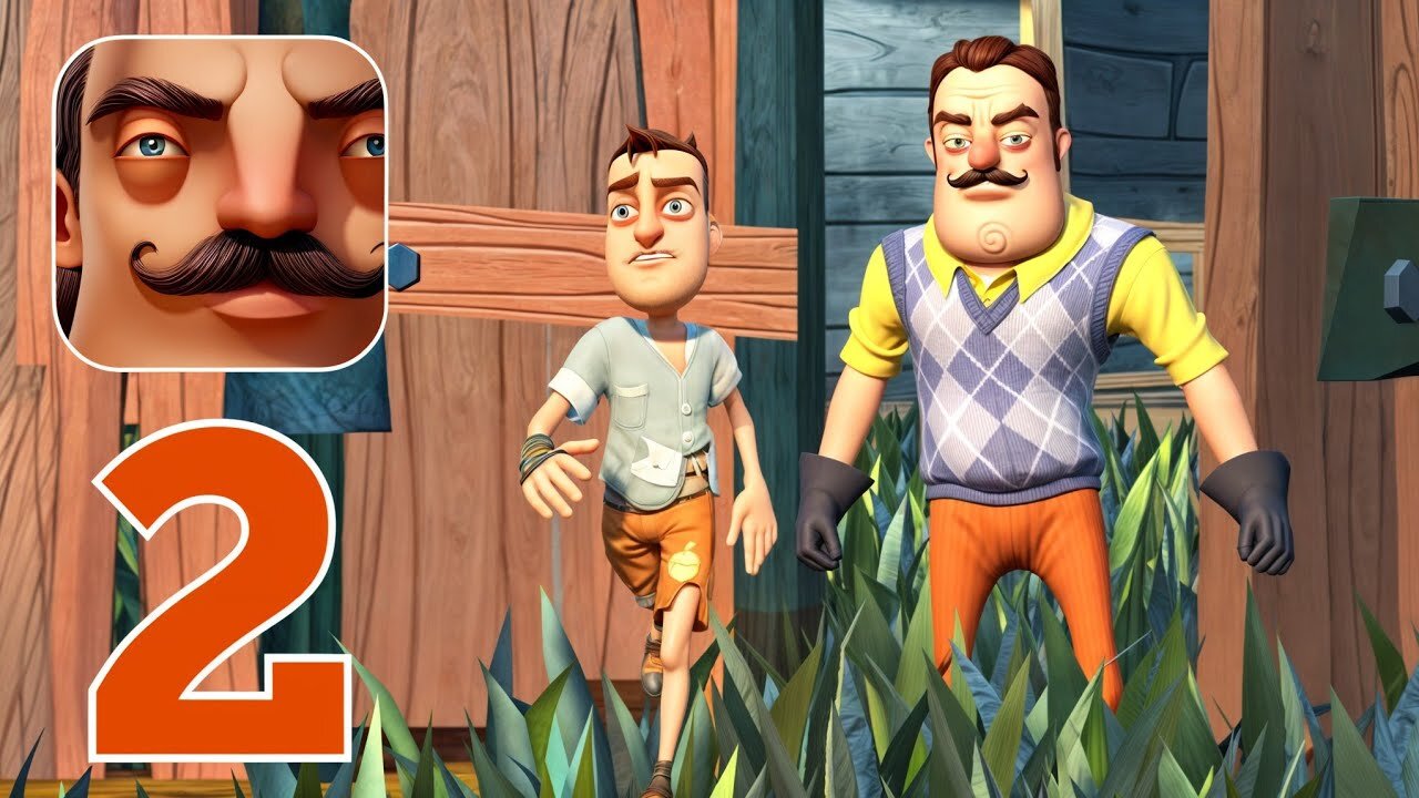 Hello Neighbor - Gameplay Walkthrough Part 2 - Act 2 (iOS, Android)