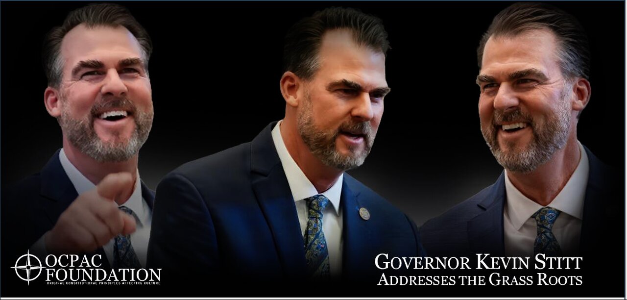 Oklahoma Governor Kevin Stitt Addresses OCPAC Foundation