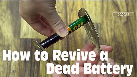 is it Possible to Revive a Dead Battery - See For Yourself