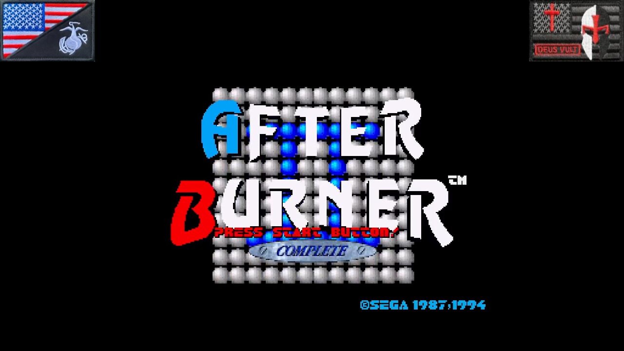 アフター・バーナー・コンプリート (Sega Super 32X - Attract Mode) [JP Version of "After Burner Complete"]